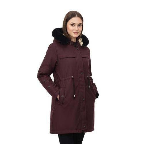 Kadın Kapüşonlu İçi Peluş Mont BGL-ST05026