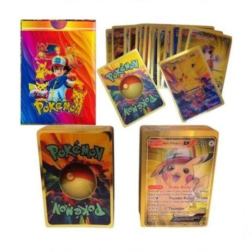Eğitici Oyuncak Pokemon Starter 3D Oyun Kartları Paketi