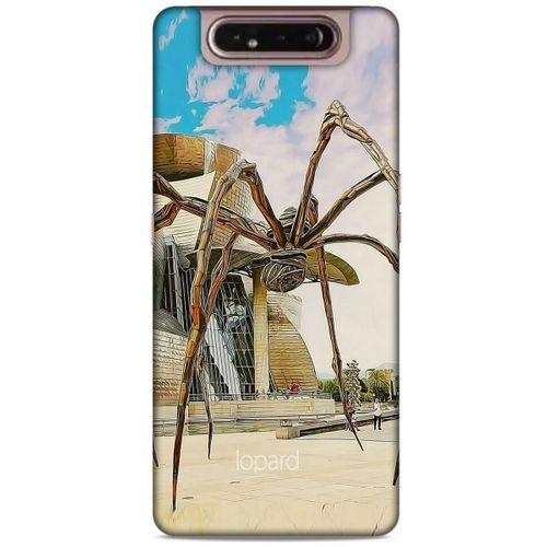 Samsung Galaxy A80 Kılıf Dünya Mimarisi (29) Arka Koruma Kılıfı Guggenheim İspanya