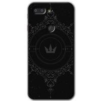 MRCİLETİSİM General Mobile GM 9 Pro Kılıf HD Desen Baskılı Arka Kapak + Temperli Cam - Siyah Mandala 1