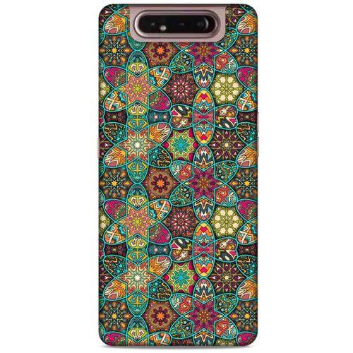 Ethnic Culture (56) Samsung Galaxy A80 Kılıf Silikon Kapak Desenli