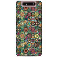 Ethnic Culture (56) Samsung Galaxy A80 Kılıf Silikon Kapak Desenli