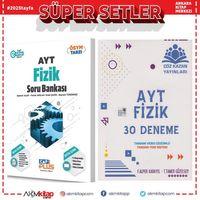 Çap AYT Fizik Soru Bankası ve Çöz Kazan Deneme Seti 2 Kitap