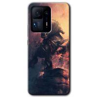 MRCİLETİSİM Xiaomi Mi Mix 4 Kılıf HD Desen Baskılı Arka Kapak+Temperli Cam - Atatürk Portre