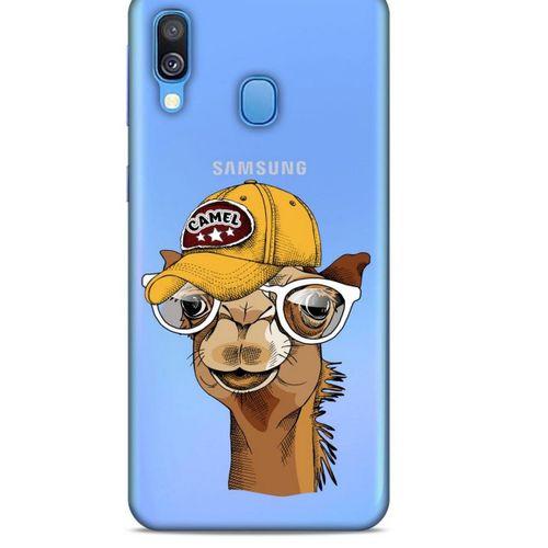 Zoologix (56) Samsung Galaxy A40 Şeffaf Kılıf Silikon Desenli