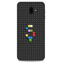 Lopard Samsung Galaxy J6 Plus Uyumlu Kılıf BloX (31) TPU Kılıf Ş Harfi