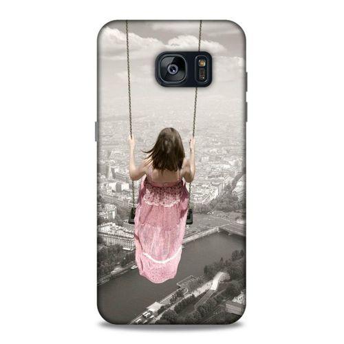 Lopard Samsung Galaxy S7 Edge Uyumlu Kılıf Manipülasyon ☻ (22) Tam Koruma Kılıfı Desenli