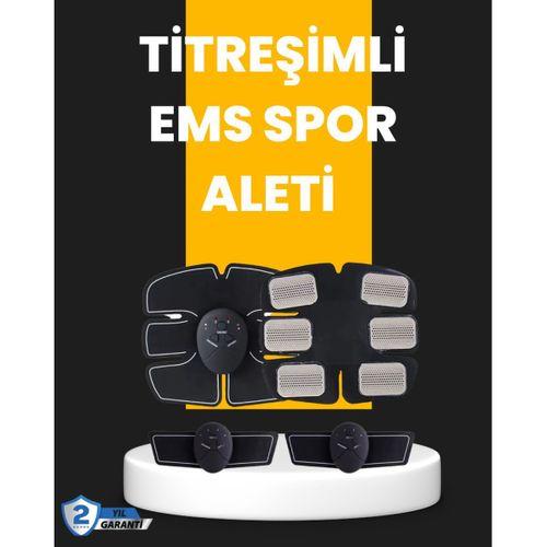 Titreşimli EMS Spor ve Fitness Cihazı Karın Kası Kol Bacak 2025 Model