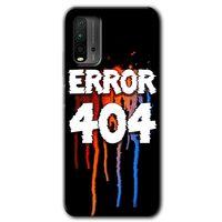 Potkal Hediye Fabrikası Xiaomi Redmi 9T Kılıf HD Desen Baskılı Arka Kapak - 404 Error