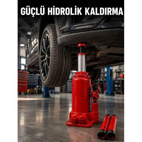 Dayanıklı Çelik Gövdeye Sahip Kompakt Hidrolik Kriko