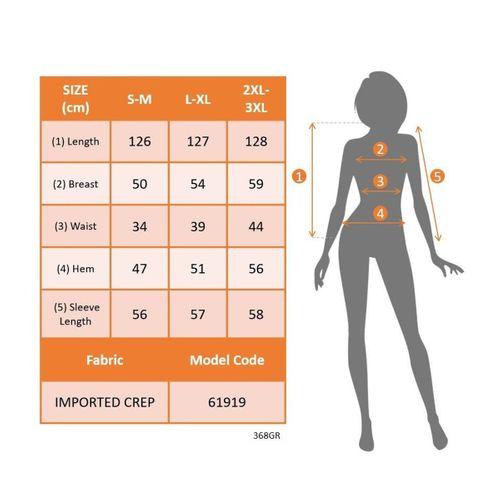 Kadın Uzun Kollu Halka Yaka Tül Inci Detaylı Uzun Ithal Krep Elbise
