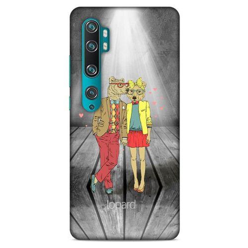 Xiaomi Mi Note 10 Pro Kılıf FunnyMaX (35) Fit Design Kılıf Gri