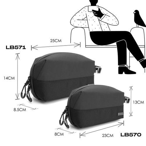 Lenyes LB571 Su Geçirmez Aşınmaya ve Çizilmeye Dayanıklı Aksesuar Çantası 25cm