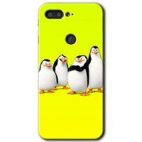 Potkal Hediye Fabrikası General Mobile GM 9 Pro HD Baskılı Kılıf + 9D Tam Ekran Koruyucu - Penguenler