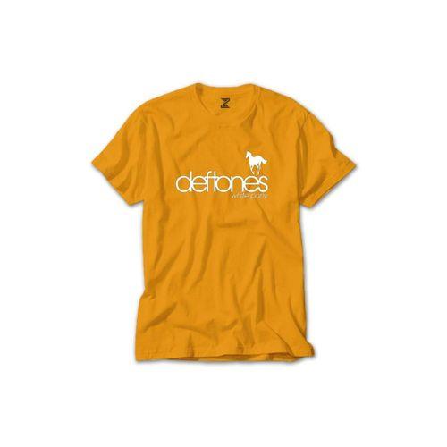 Deftones White Pony 01 Renkli Tişört Sarı Renkli