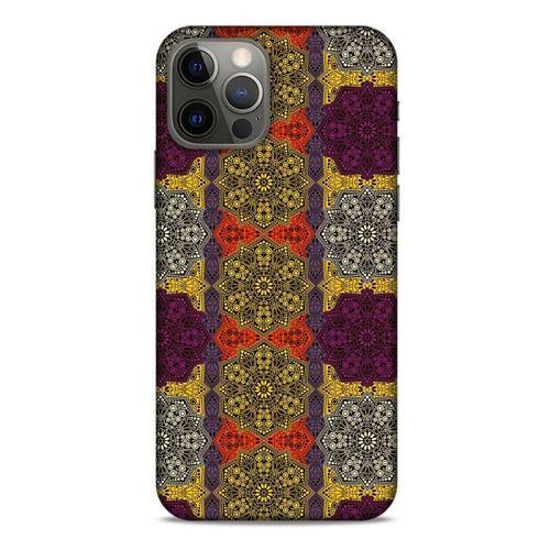 Ethnic Culture (19) Apple iPhone 12 Pro Kılıf Silikon Kapak Desenli