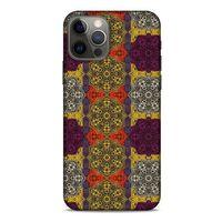 Ethnic Culture (19) Apple iPhone 12 Pro Kılıf Silikon Kapak Desenli