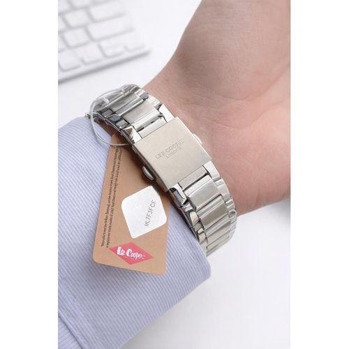 Lee Cooper Erkek Kol Saati 50 Mt Suya Dayanıklı Çelik Kordon Bileklik Hediyeli VS.BLKT.0912