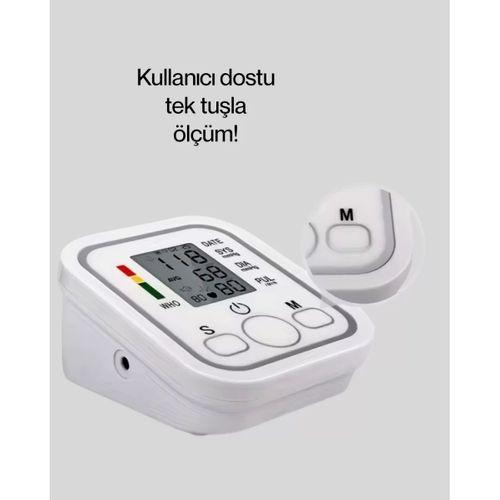 2 Kullanıcı Hafızalı Usb Uyumlu Tansiyon Ölçer