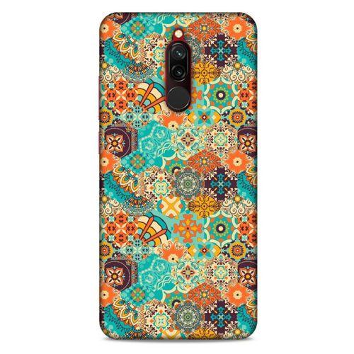 Ethnic Culture (62) Xiaomi Redmi 8 Kılıf Silikon Kapak Desenli