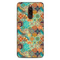 Ethnic Culture (62) Xiaomi Redmi 8 Kılıf Silikon Kapak Desenli