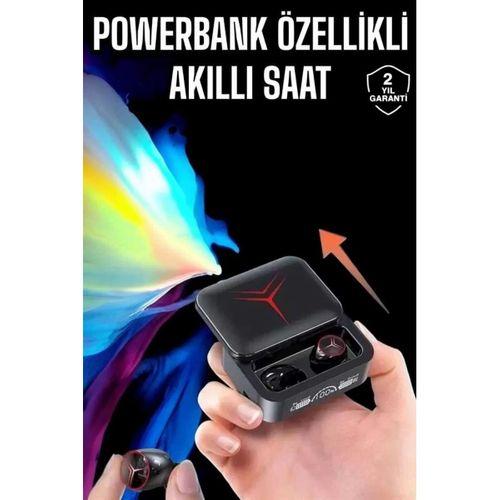 Powerbankli Kulaklık Bluetooth Bağlantılı Çoklu Bağlantı