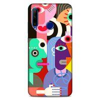 Lopard Huawei Honor 20 Lite Uyumlu Kılıf Soyut Sanat (14) Desenli Lansman Kılıf