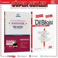 Çap Yayınları Matematik Fonksiyonlar II ve AKM Dil Bilgisi Soru Bankası Seti 2 Kitap