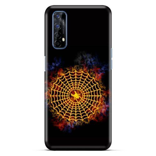 Lopard Oppo Realme 7 Uyumlu Kılıf FireX (38) Neo Hybrid Kılıf Spider Fire