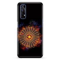 Lopard Oppo Realme 7 Uyumlu Kılıf FireX (38) Neo Hybrid Kılıf Spider Fire