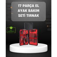 17 Parçalık Profesyonel Manikür Seti – Paslanmaz Çelik