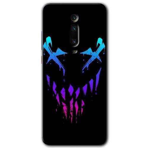 Xiaomi Mi 9T HD Baskılı Kılıf + 9D Tam Ekran Koruyucu - Çığlık