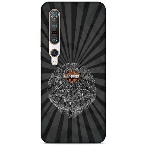 Xiaomi Mi 10 Pro Uyumlu Kılıf Motorsiklet (40) Fit Silikon Kılıf Harley