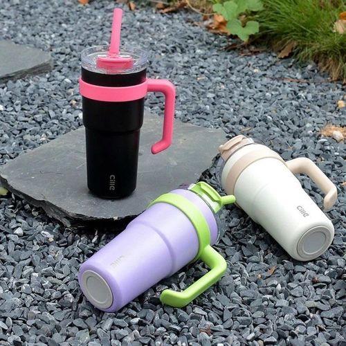 Dodge Trekking Çelik Termos Mug 750Ml Siyah