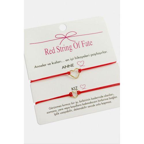Kalp İp Bileklik
