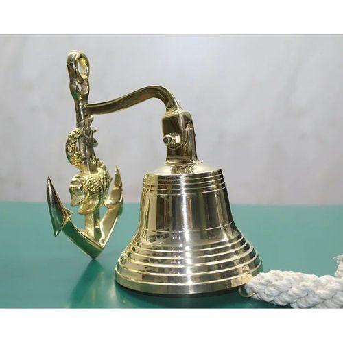 Pirinç Duvara Asmalı Çapalı Çan