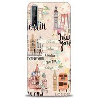 Huawei Y8P Kılıf HD Baskılı Kılıf - Berlin Set + Tam Ekran Koruyucu