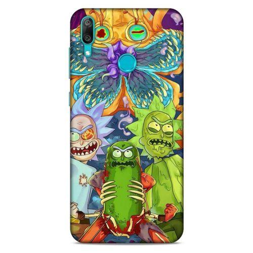 Huawei Y7 2019 Uyumlu Kılıf Rick And Morty (23) Ultra Koruma Kılıfı Toby Matthews