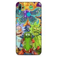 Huawei Y7 2019 Uyumlu Kılıf Rick And Morty (23) Ultra Koruma Kılıfı Toby Matthews