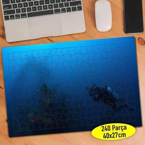 Denizaltı Dalgıçları 240 Parça Puzzle Yapboz Tablo-101044917
