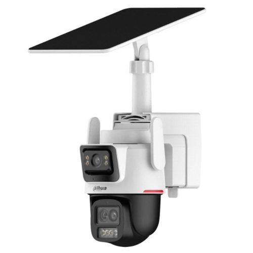 DAHUA  IPC-PTS2649C-3E3Z-4GB20, 2X 3Mpix, 2,8 Lens+3,6 Lens, WizColor, 50Mt Gece Görüşü, IP66,  Hybrid-zoom PT 4G Solar Ip Kamera