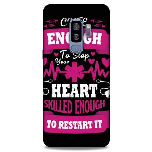 Samsung Galaxy S9 Plus Uyumlu Kılıf Pembe Delisi (43) Thin Fit Kılıf Yazı