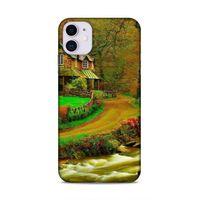 Apple Iphone 11 Uyumlu Kılıf Azarbaijan (48) Bumper Kılıf Orman Evi
