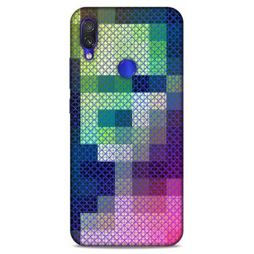 Lopard Xiaomi Redmi Note 7 Pro Uyumlu Kılıf PiXel (16) Kalın Kılıf Kare