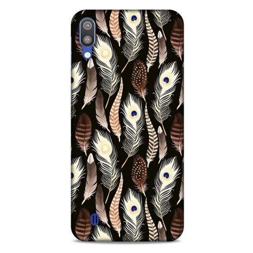Samsung Galaxy M10 Kılıf Desenli Özel Seri Tüyler (8) Baskılı Kılıf