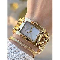 Tom Jones Zincir Kordon Kararma Renk Atma Yapmaz 3 Atm Suya Dayanıklı Kadın Kol Saati BTJ.YN10031.2