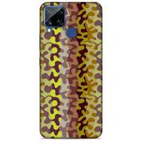 Kamuflaj 87 Oppo Realme C15 Kılıf Silikon Kapak