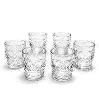 6'lı Cam Kurukafa Bardak Seti Alk5116