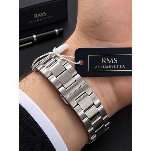 RMS Romanson Premium Erkek Kol Saati Çelik Kordon 5 ATM Su Geçirmez Kronometreli Kadran AG2207.13