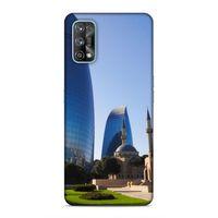Realme 7 Pro Uyumlu Kılıf Azarbaijan (37) Silicone Cover Kule ve Camii